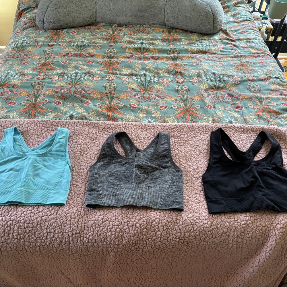 All in Motion Three Sports Bras